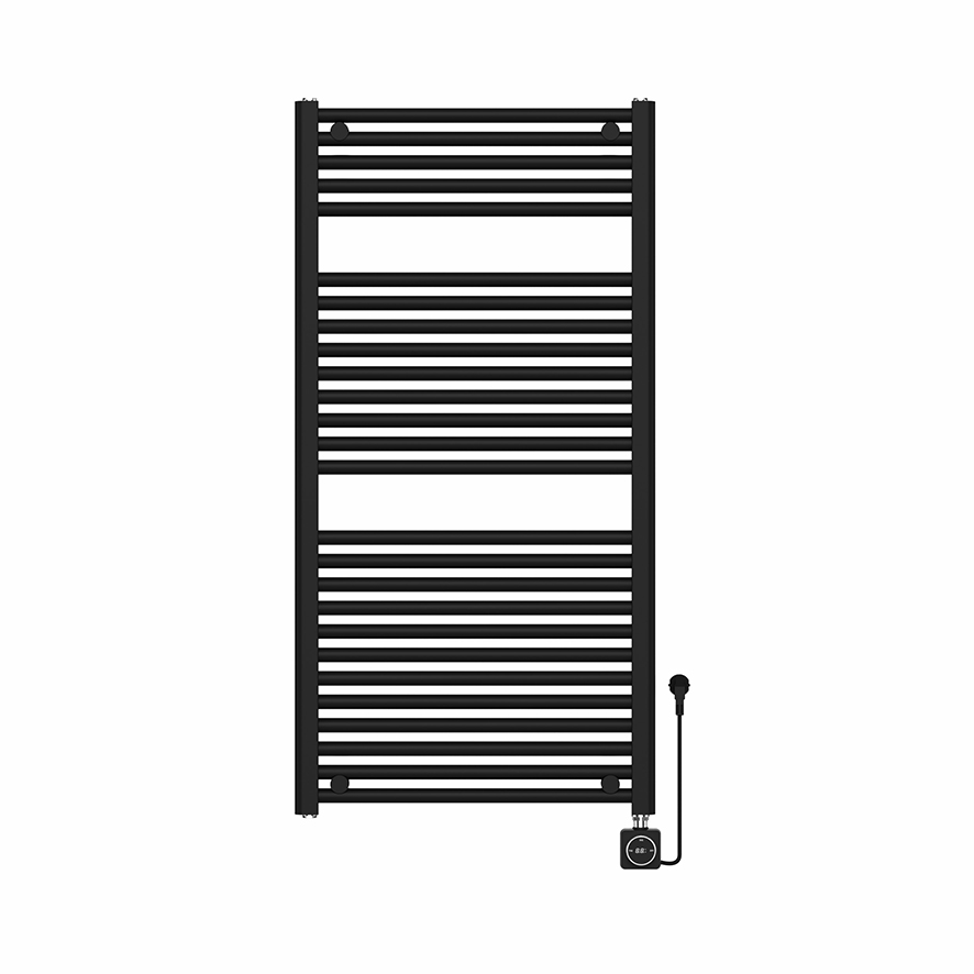 Elara elektrische radiator Smart WiFi 118,5 x 60 cm mat zwart - 41.3567