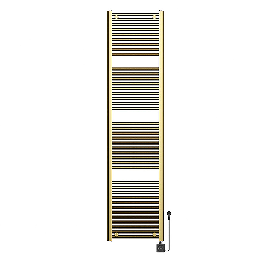 Elara elektrische radiator Smart WiFi 181,7 x 45 cm geborsteld messing PVD