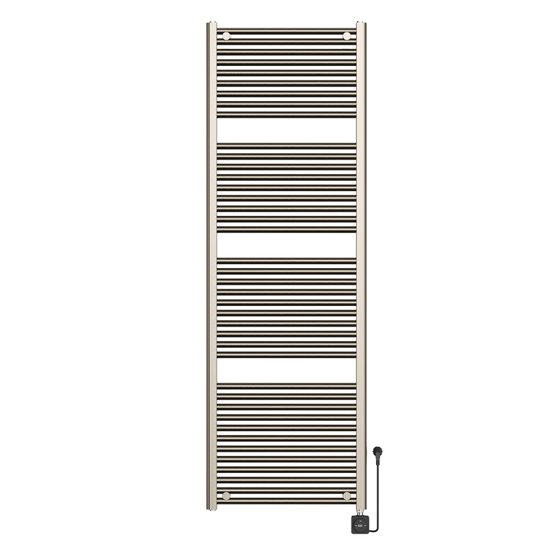 Elara elektrische radiator Smart WiFi 181,7 x 60 cm geborsteld staal PVD